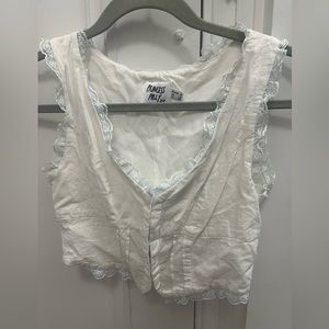 Princess Polly White corset top